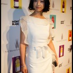 Tang Wei at the Mont Blanc party