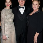 H.S.H. Prince Albert II of Monaco with Anne Hathaway and Dame Julie Andrews